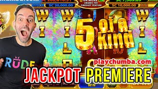 🙌 HUGE JACKPOT PREMIERE ➤ 200 A SPIN for a BIG COMEBACK [upl. by Ranilopa]