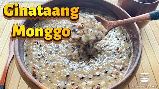 Ginataang Monggo  Mung Beans with coconut milk  Minatamis na monggo na may malagkit Recipe [upl. by Antoinetta34]