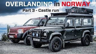 OVERLANDING in NORWAY  Part 3  Castle Run [upl. by Olemrac596]