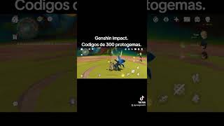 Genshin Impact Códigos de 300 Protogemas [upl. by Ogren]