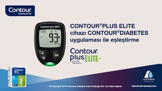 Cihazı uygulaması ile eşleştirme CONTOUR PLUS ELITE  mgdl  Turkye trTR [upl. by Tara627]