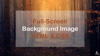 How to set Background Image in Html and Css Using vs code [upl. by Reinar]