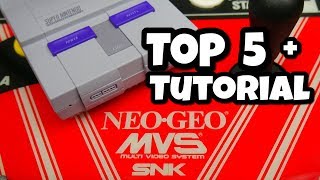 Rare Neo Geo Games amp How to Play them on the SNES Classic [upl. by Josee]