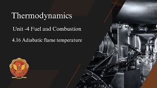 416 Adiabatic Flame Temperature  ME302 [upl. by Asillem97]