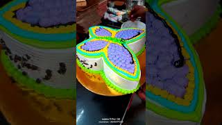 Butter falai cake new design short video cake [upl. by Halford100]