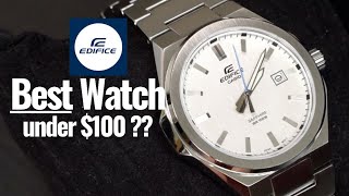 Casio Edifice EFB108D7AV Analog Quartz WatchUnboxReview [upl. by Elad880]