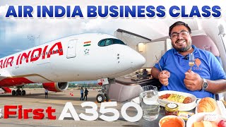 PRIVATE Suite in AIR INDIA A350  7 Hours in Business Class  ULTIMATE Experience BLRMAA [upl. by Akinehs756]