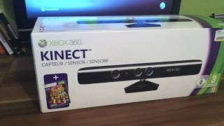 Xbox 360 Kinect Unboxing GermanDeutsch [upl. by Dahle356]