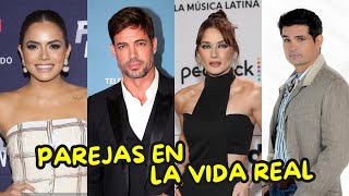 Parejas en la VIDA REAL de VUELVE A MI Telenovela [upl. by Onailimixam]