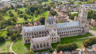 Ely Cathedral and city view by a mini 3 Pro [upl. by Naida]