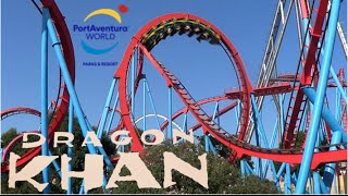 Dragon Khan Offride HD PortAventura World [upl. by Yllac]