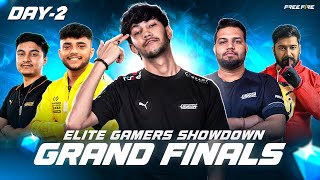 FREE FIRE TOURNAMENT LIVE  ELITE GAMERS SHOWDOWN  GRAND FINAL 02 [upl. by Limber]