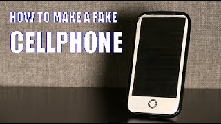 How to Make a Fake Cellphone [upl. by Abroms]