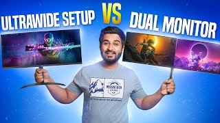 Ultrawide Monitor VS Dual Monitor Setup  Which one is better [upl. by Recor]