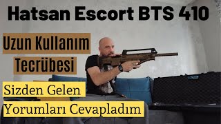 Hatsan Escort BTS 410 Şarjörlü Av Tüfeği  Uzun Kullanım Atış Tecrübesi [upl. by Annahgiel]