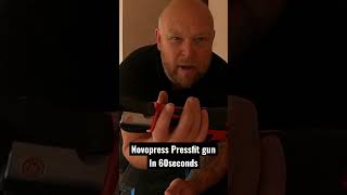 Plumbing Tools “Novopress” Press gun 60second review shorts tools review [upl. by Nerot]