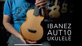 Ibanez AUT10 Tenor Ukulele [upl. by Yaja]