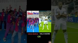 Visca Barca OR Hala Madrid ❤️🤍football trending fcbarcelona halamadrid viscabarsa [upl. by Asikal]