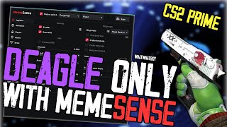 Deagle only Challenge in CS2 Prime ft Memesense [upl. by Coates]