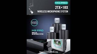 Swiff Audio  M3 Pro 24G高保真無線麥克風🎙Wireless Microphone System📢 microphone wirelessmicrophone [upl. by Allimrac]