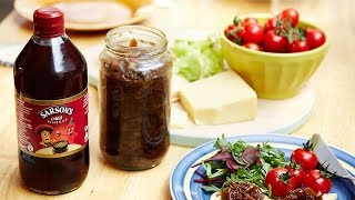 Caramelised Onion Chutney Recipe  Sarsons [upl. by Braun]