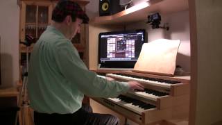 Raggi  Organ improvisation on Hallelujah themes [upl. by Eylk]