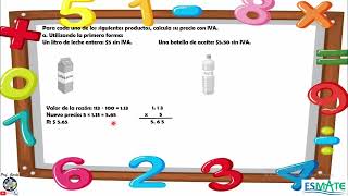 26 CALCULO DE PRECIOS CON IVA 6º GRADO CUADERNILLO [upl. by Inajna593]