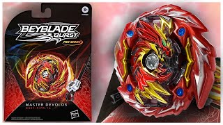 NEW Master Devolos 12Turn Zeta Beyblade Burst Pro Series REVIEW [upl. by Conlee]