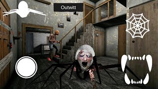 Playing Granny Spider In Outwitt Mod Menu Hack [upl. by Goldenberg]