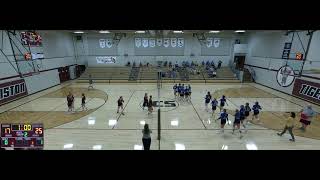 Lewiston High School vs Tri County High School Womens Varsity Volleyball [upl. by Torey]