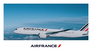 Le Boeing 787 Dreamliner d’Air France en plein vol [upl. by Toffey206]