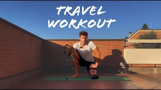 Travel Workout with Resistance Bands [upl. by Gromme]