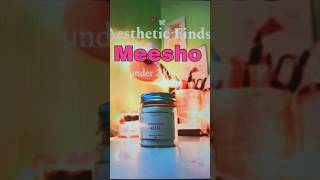 Pinteresty scented candle from meesho🕯️🎀💌 under 150 onlymeesho viralshortscandle [upl. by Hpesoj]