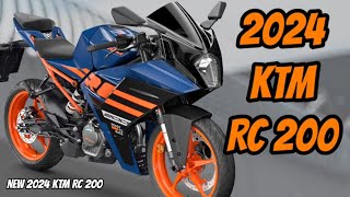 2024 KTM RC 200 New Color Graphic [upl. by Attenyt]