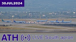 🔴 LIVE Cam Athens Airport  30JUL2024 [upl. by Izy333]