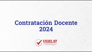 TUTORIAL  CONTRATO DOCENTE 2024 [upl. by Appel]