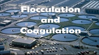 Flocculation and coagulation  floc forming and particle settling [upl. by Medardas]