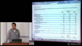 James Webb How to Read a Financial Statement Crowell School of Business [upl. by Ailima]