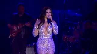 Haifa Wehbe on the stage of the MonteCarlo Sporting Summer Festival on August 7th [upl. by Cchaddie]