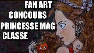 VOS FAN ARTS PRINCESSE CLASSE Les Successeurs de Disney [upl. by Yhtimit]