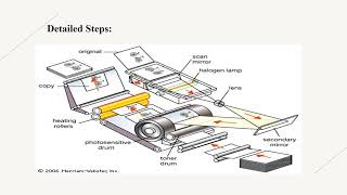 WORKING OF PHOTOCOPIER [upl. by Laroc]