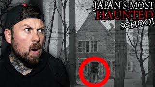 HAUNTED JAPANESE SCHOOL IN THE WOODS  No One Will Go Here [upl. by Winthrop]