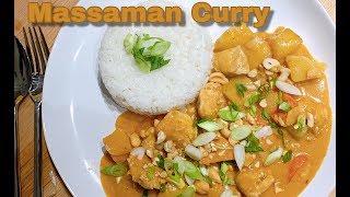 Authentic Massaman Curry Recipe [upl. by Lennej]