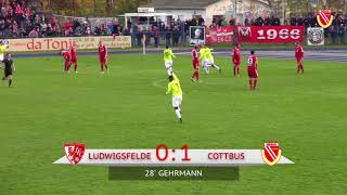 Viertelfinale AOKLandespokal Ludwigsfelder FC  FC Energie Cottbus  Die Highlights [upl. by Storfer24]