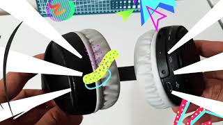 How to replace earpadsSONY MDRZX330BT FAST⏭⁉️ [upl. by Nylasej]