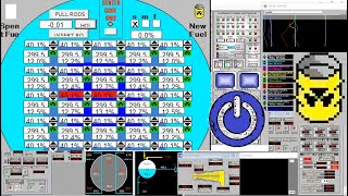 RBMK1000 Chernobyl Nuclear Reactor Power Down Tutorial [upl. by Ajiat407]