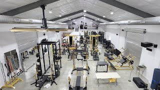 JUJIMUFU GYM TOUR  BEST HOME GYM EVER [upl. by Eldwen]