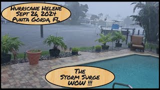 Hurricane Helene Damage  Punta Gorda Isles Florida [upl. by Enilreug]