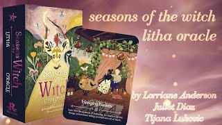 Seasons of the Witch Litha Oracle  Flipthrough Guidebook Pairings amp Reading [upl. by Ibrad]