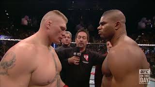 En Este Día  Dic 30 Overeem vs Lesnar [upl. by Ornas]